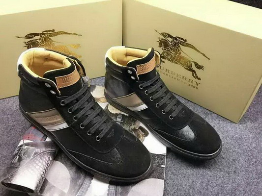 Burberry High-Top Fashion Men Shoes--023